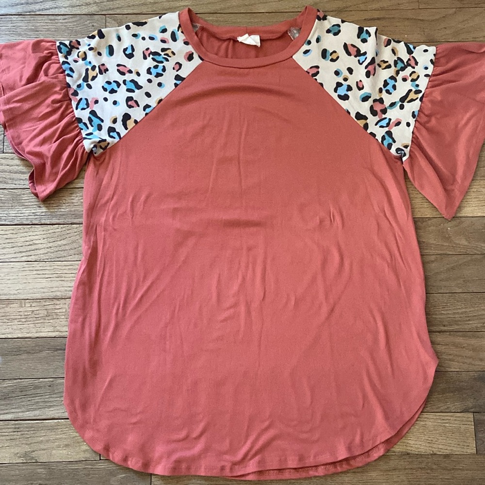 P&Rose bell sleeve blouse